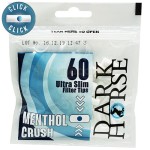 Filtre Tigari Dark Horse Slim - menthol crush (click) 6/15 mm (60)